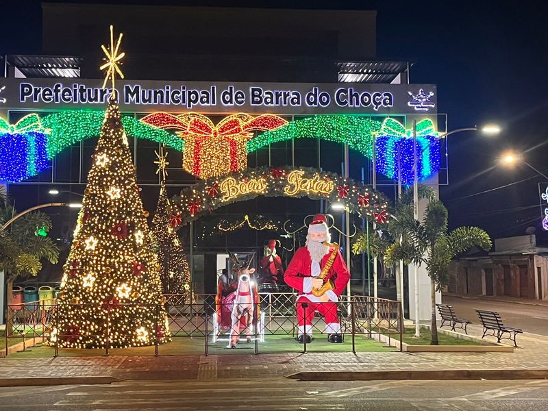  Natal das luzes em Barra do Choça